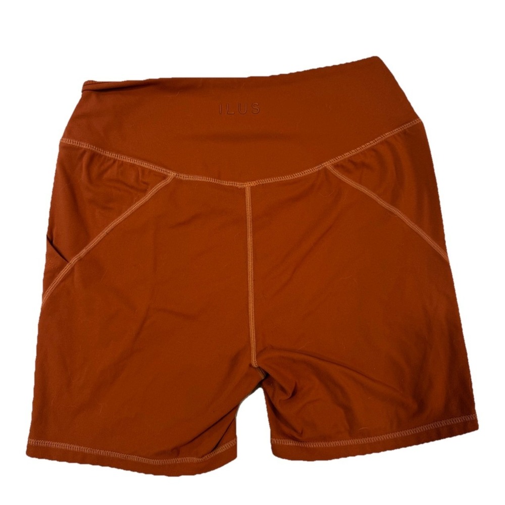 ILUS CONFIDENCE 4.5" BIKER SHORTS IN ORANGE SIZE L NEW
